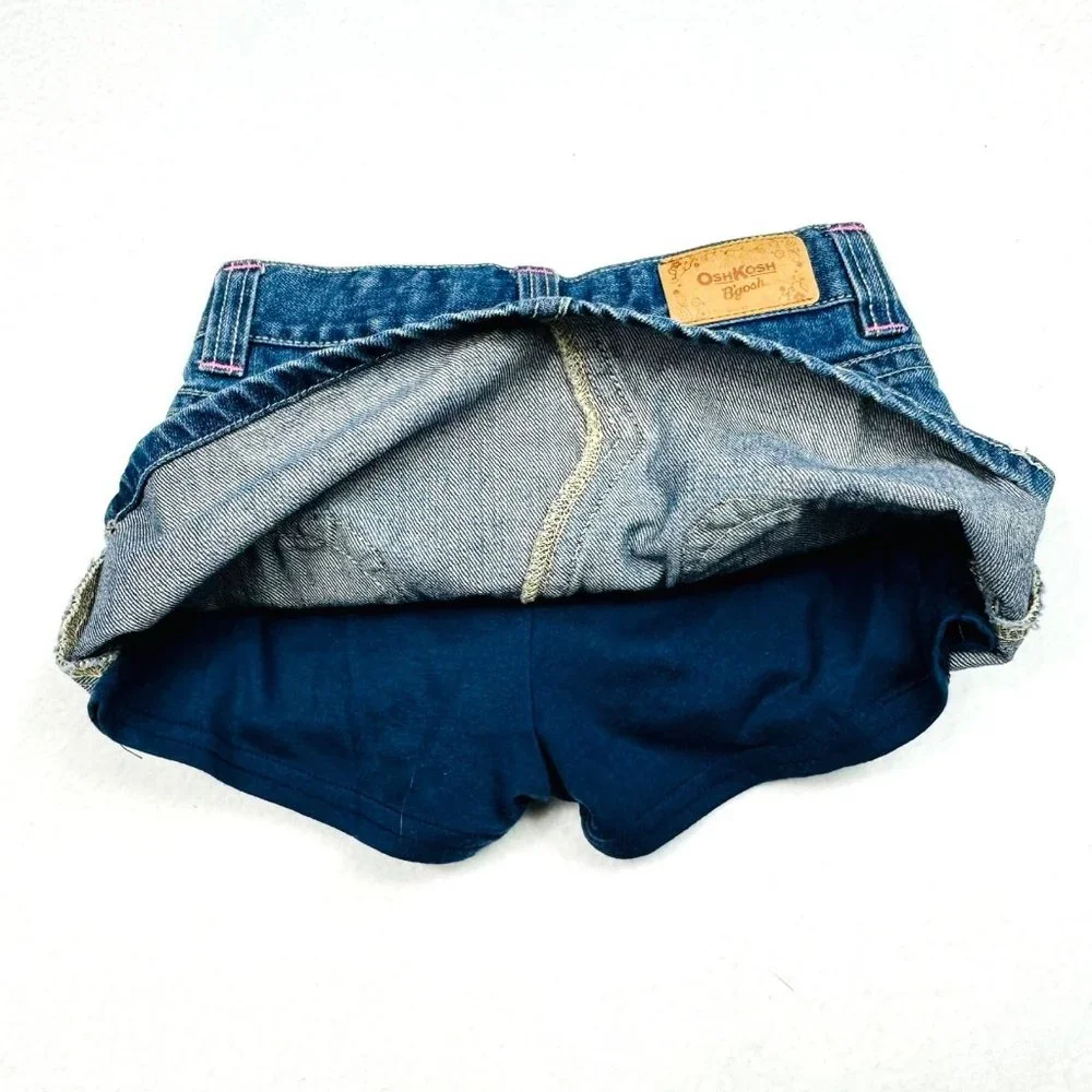 OshKosh B'gosh Girl's Denim Skort w/Embroidery